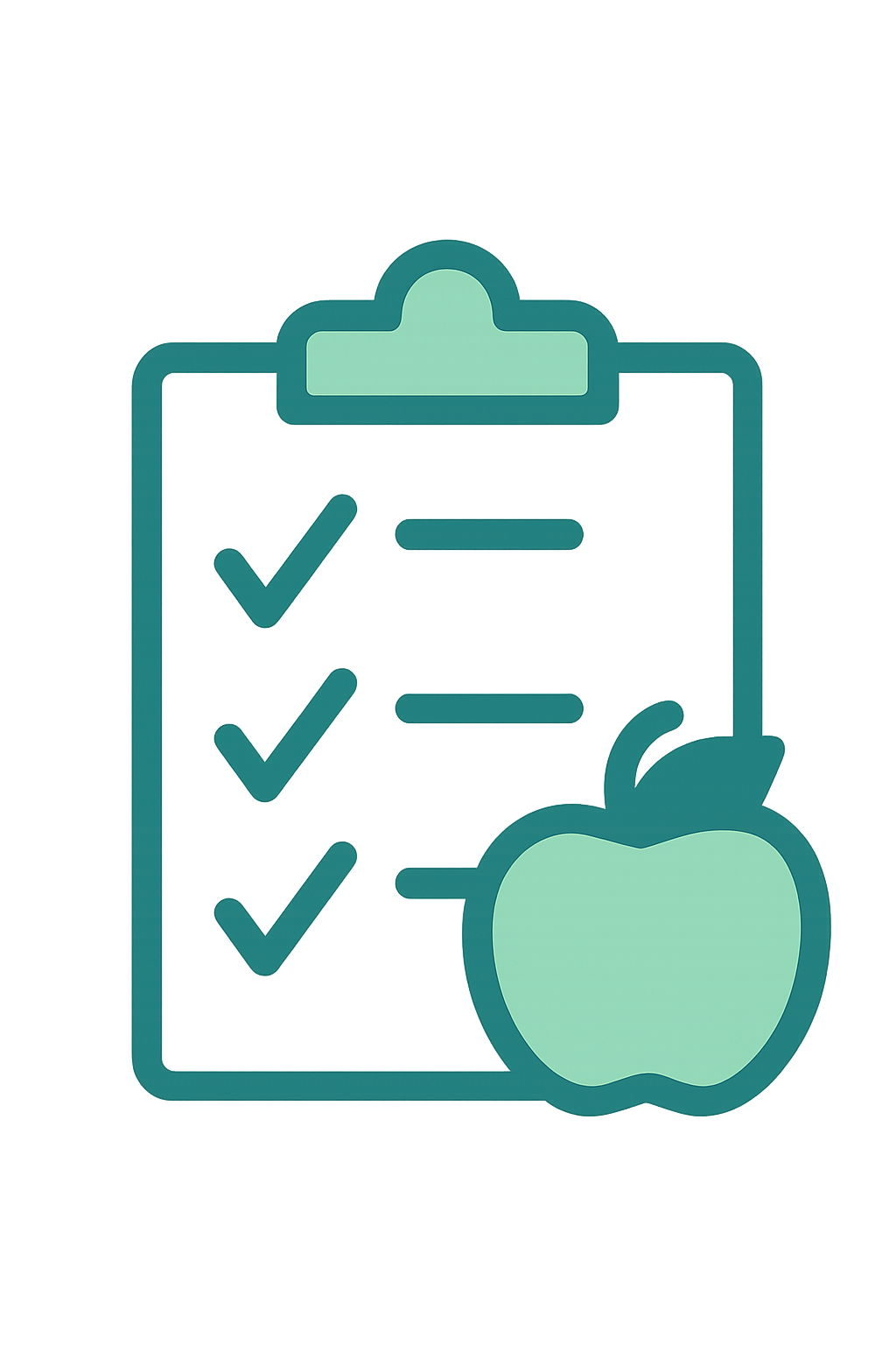 Nutrition plan icon